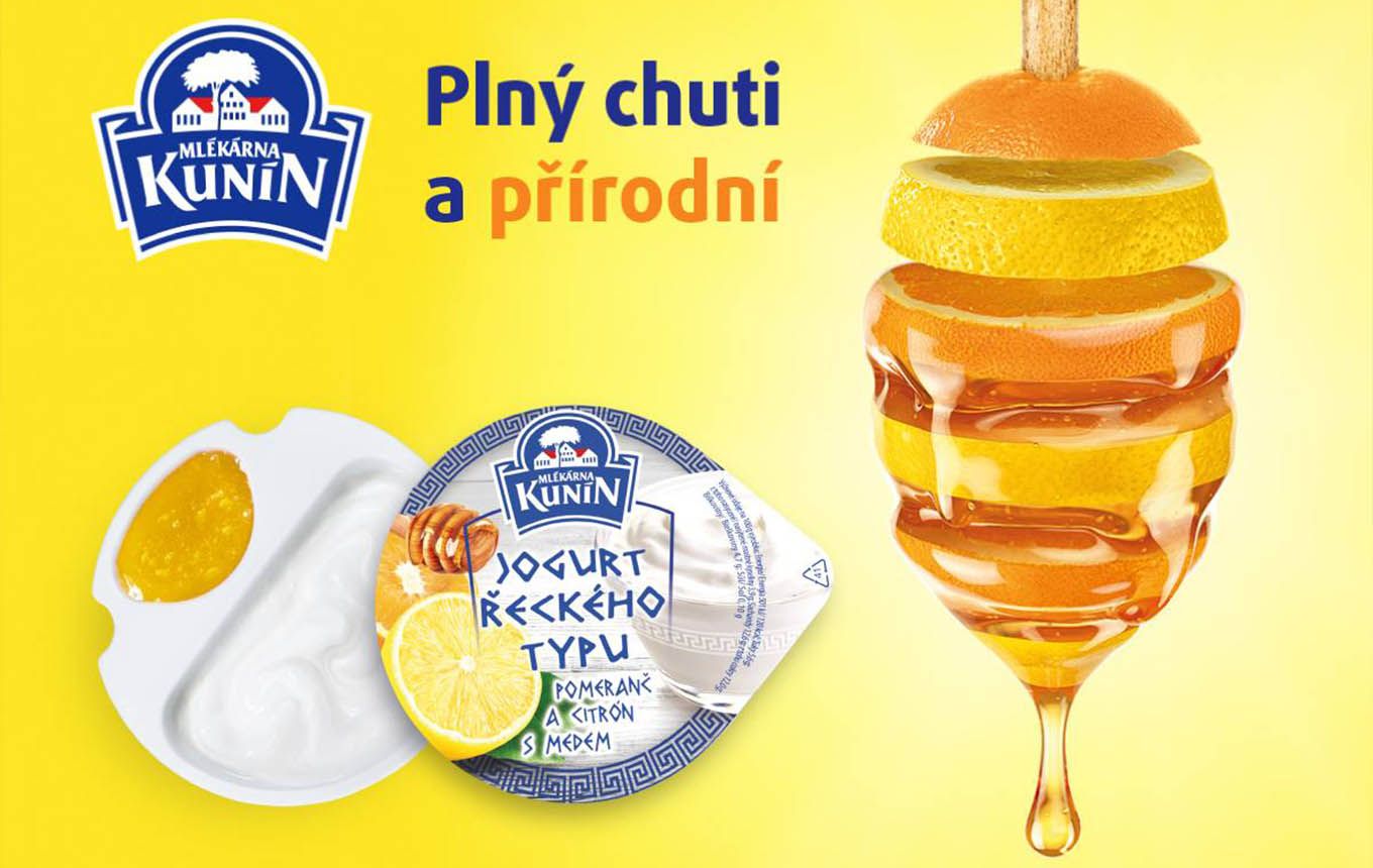 Kunín – jogurt řeckého typu